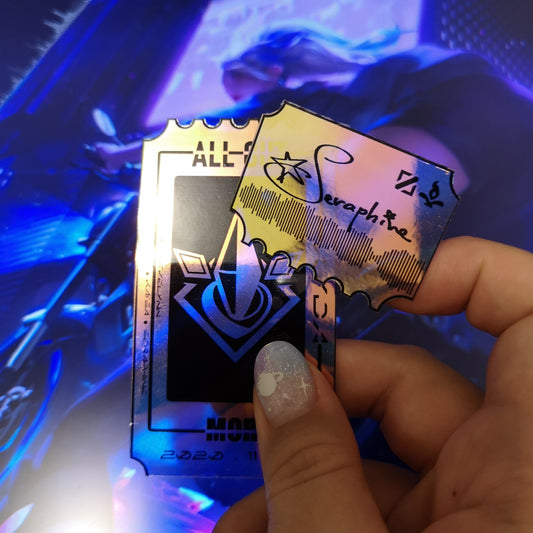 K/DA Holo Stickers