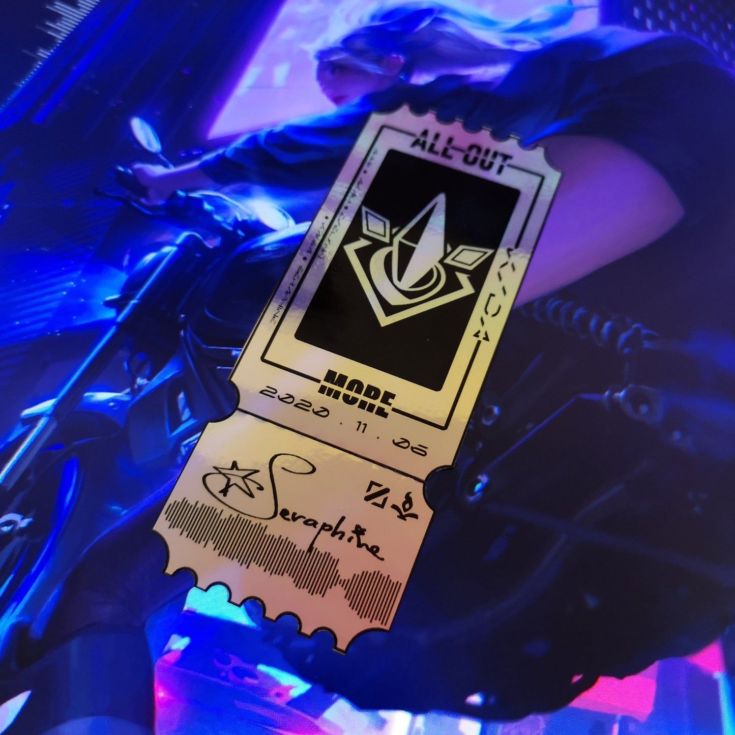 K/DA Holo Stickers