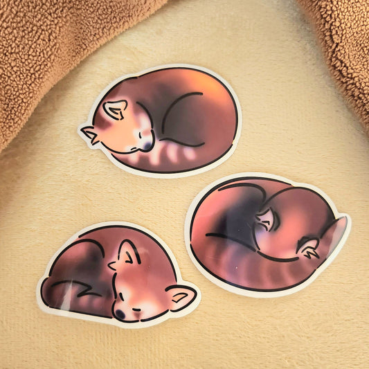 Red Panda Stickers