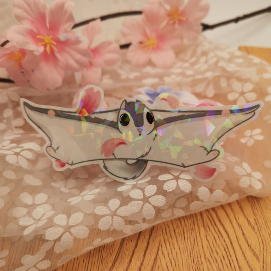 Holo Flying Mimi Sticker